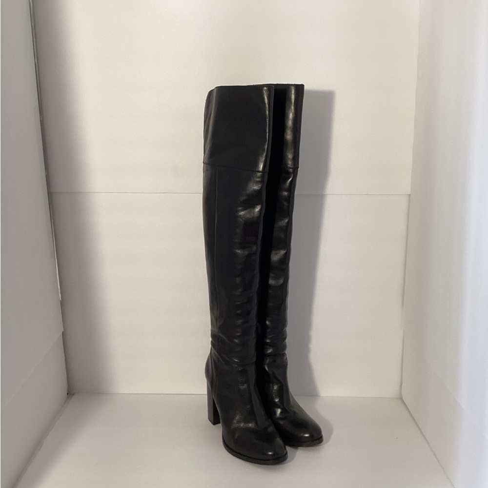 FRYE Black Over-the-Knee Women's Boots